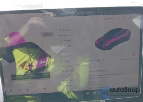 2025 Tesla Model 3 Long Range Rear-Wheel Drive from USA, damaged, VIN 5YJ3E1EA6SF926459